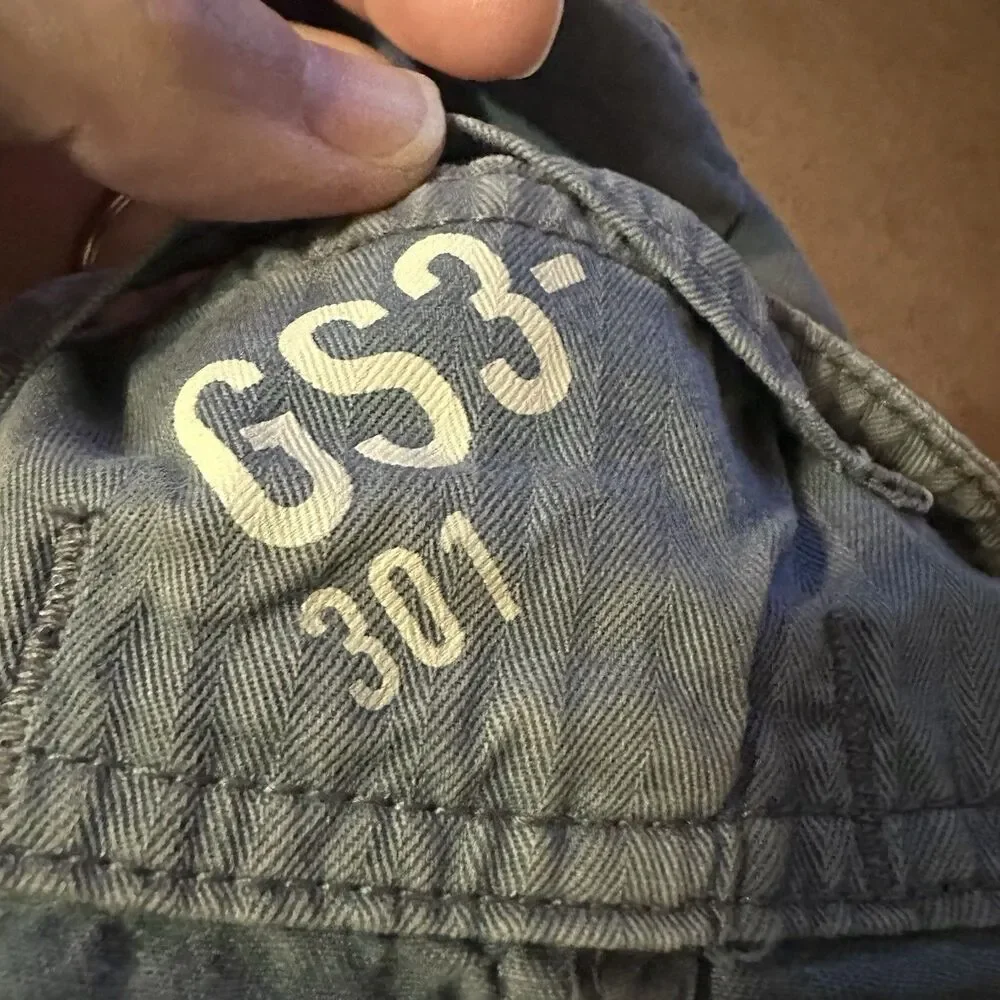 G-star Raw Shoreline Jacket Women’s Lg Utility Cinch Waist Blue Streetwear Cabin
